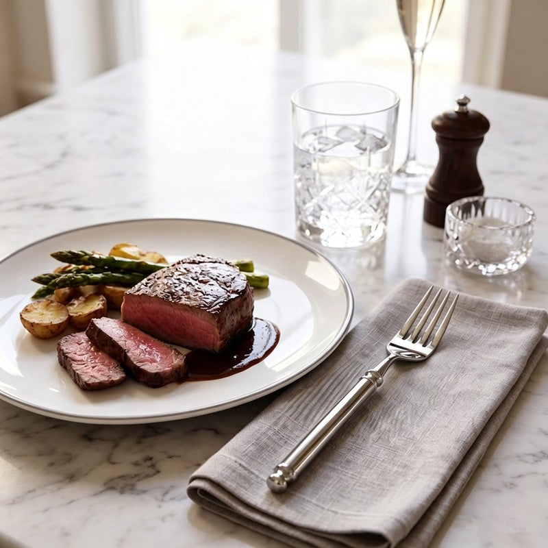 Helena Silver Luxury Stainless Steel Cutlery Set