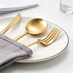 Arya Gold Stainless Steel Cutlery Set
