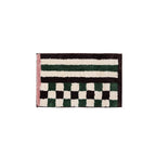 Vibrant Checkered Revival Bath Mat