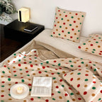 Vibrant Polka Blanket