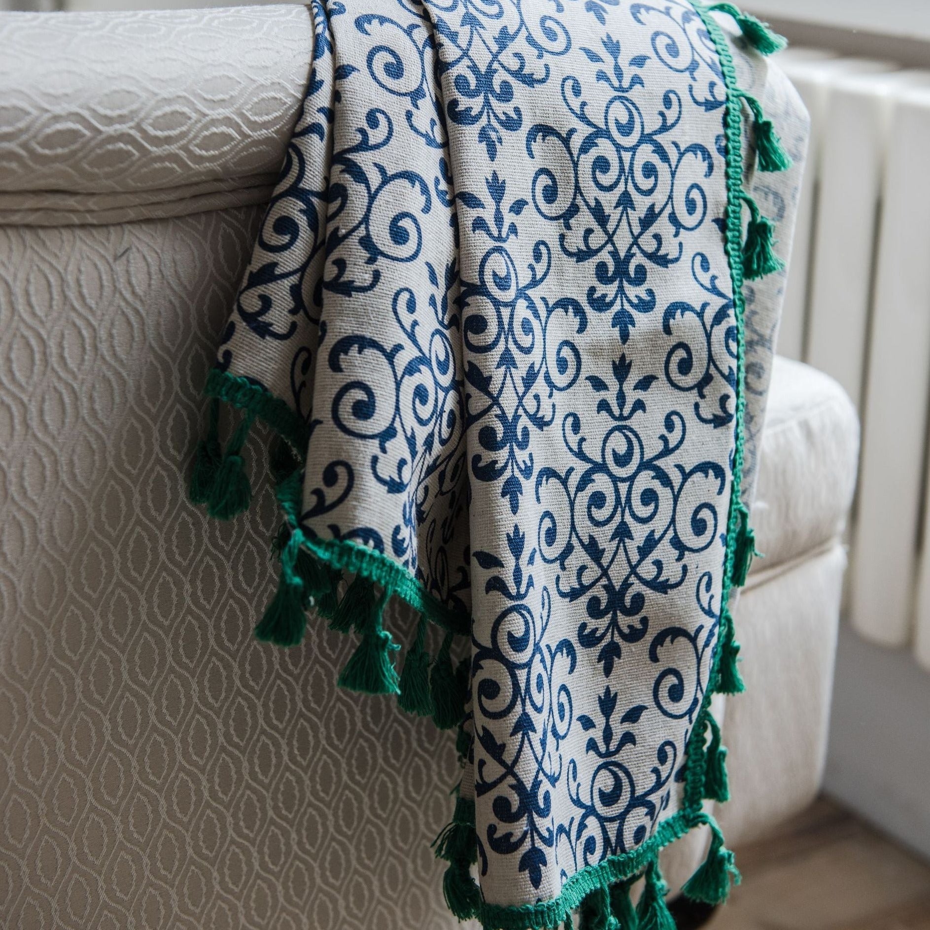 Victorian Era Tassel Curtain