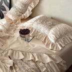 Vintage Bloom Ruffle Bedding Set
