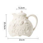 Vintage Brew Tea Cup and Pot