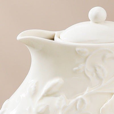 Vintage Brew Tea Cup and Pot
