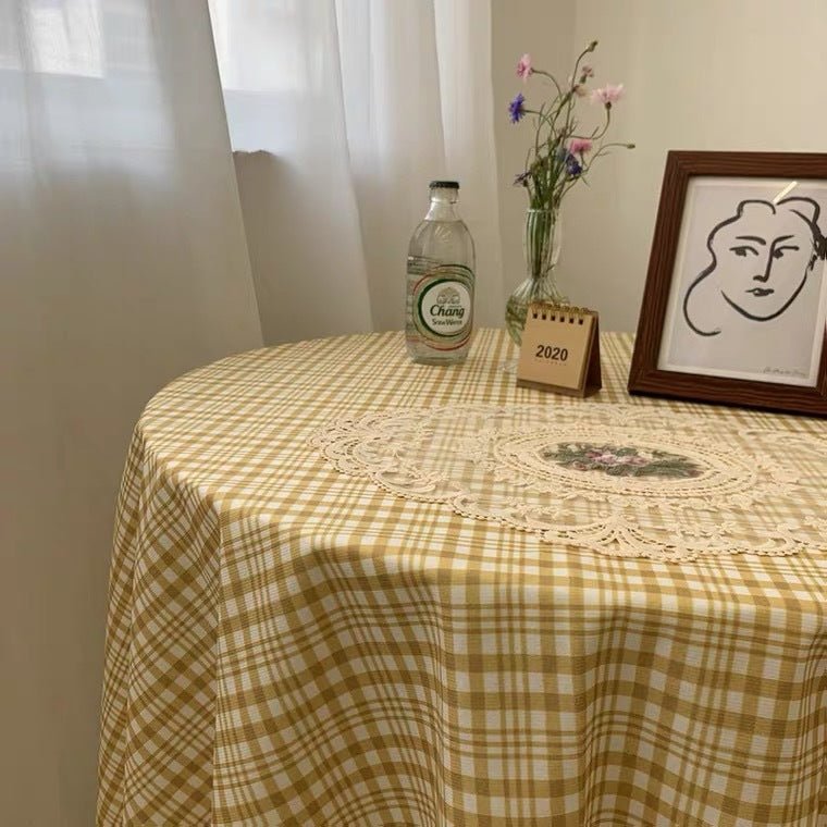 Vintage Cabin Table Cloth