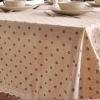 Vintage Flower Tablecloth