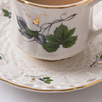 Vintage Garden Teacup & Pot