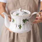 Vintage Garden Teacup & Pot