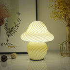 Vintage Murano Mushroom Lamp