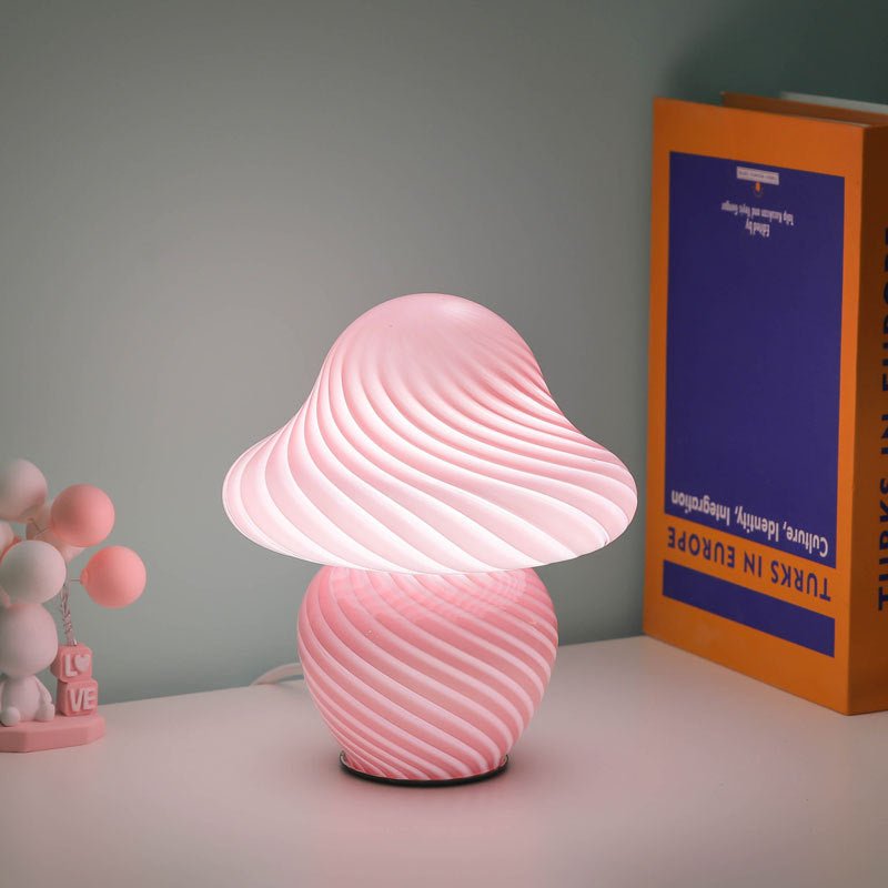 Vintage Murano Mushroom Lamp