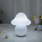 Vintage Murano Mushroom Lamp