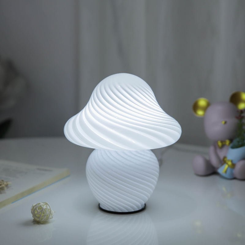 Vintage Murano Mushroom Lamp