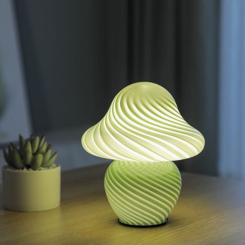 Vintage Murano Mushroom Lamp