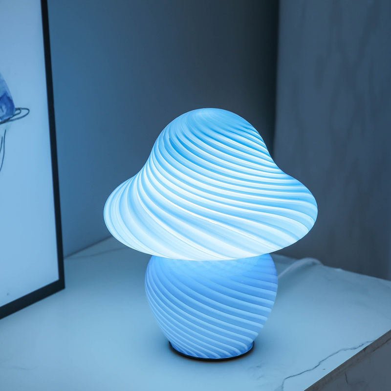 Vintage Murano Mushroom Lamp