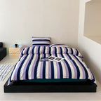 Vivid Striped Bedding Set