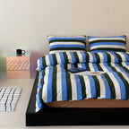 Vivid Striped Bedding Set