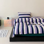 Vivid Striped Bedding Set