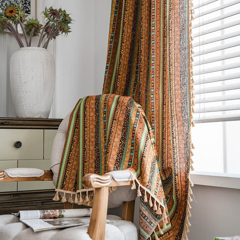 Wandering Circus Curtain