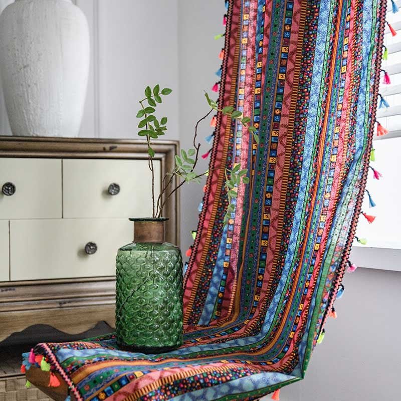 Wandering Circus Curtain