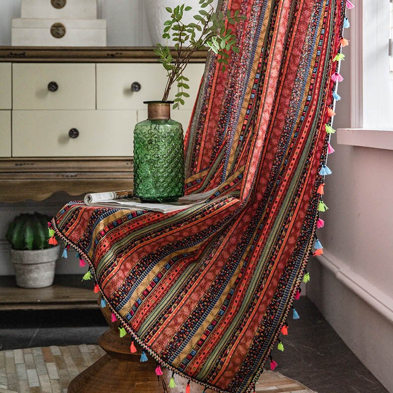 Wandering Circus Curtain