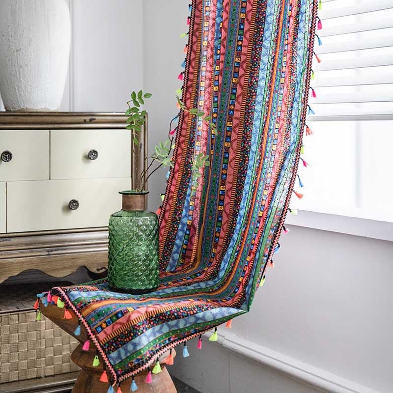 Wandering Circus Curtain