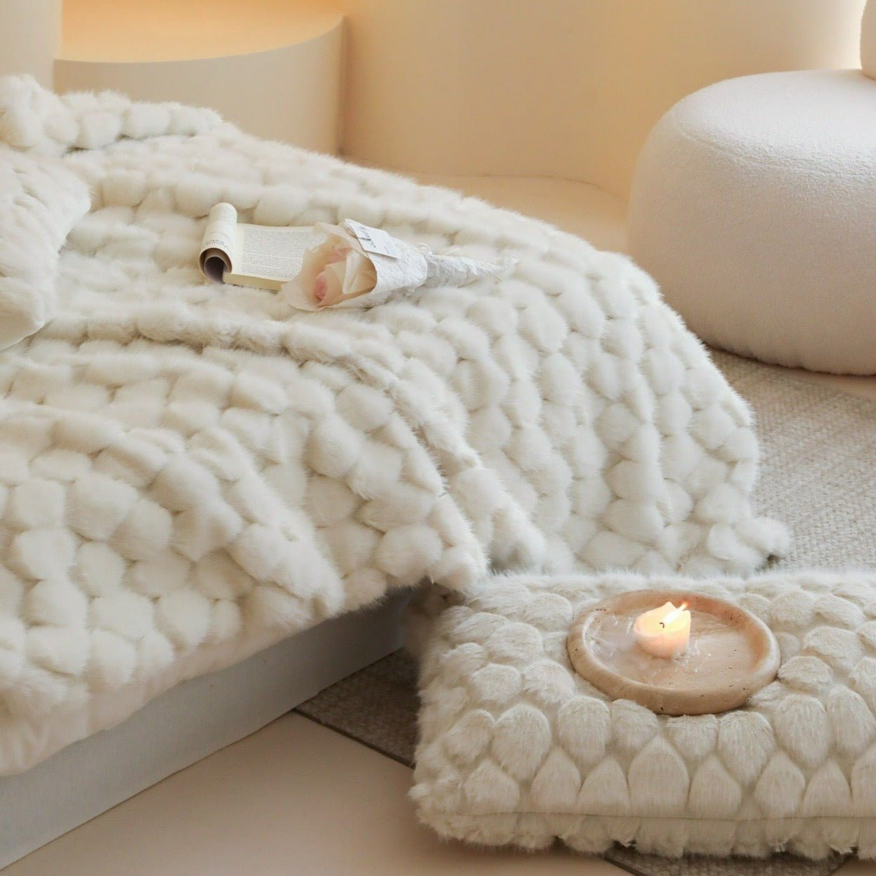 Warm Fur Blanket