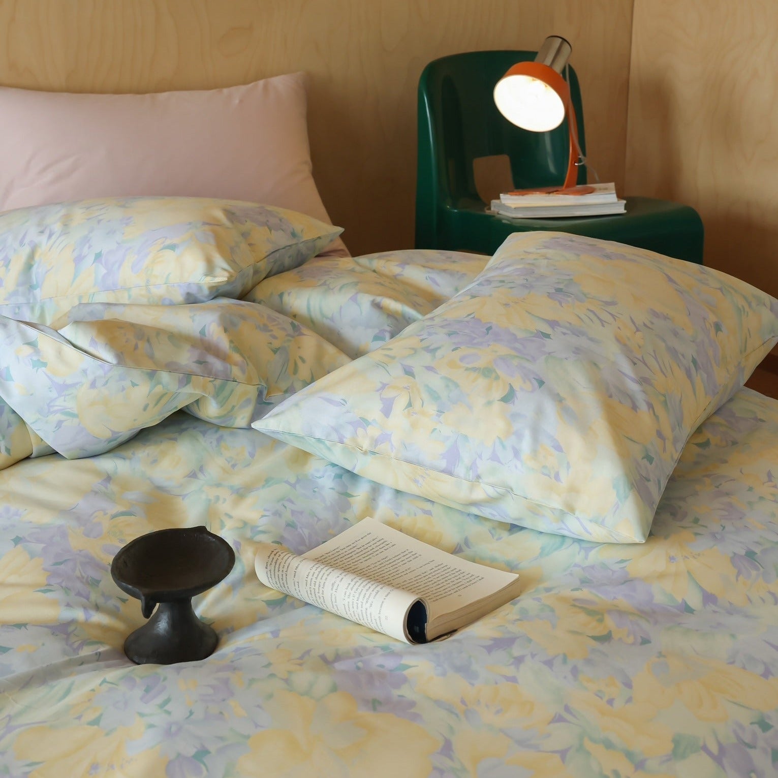 Watercolour Flower Shades Bedding Set
