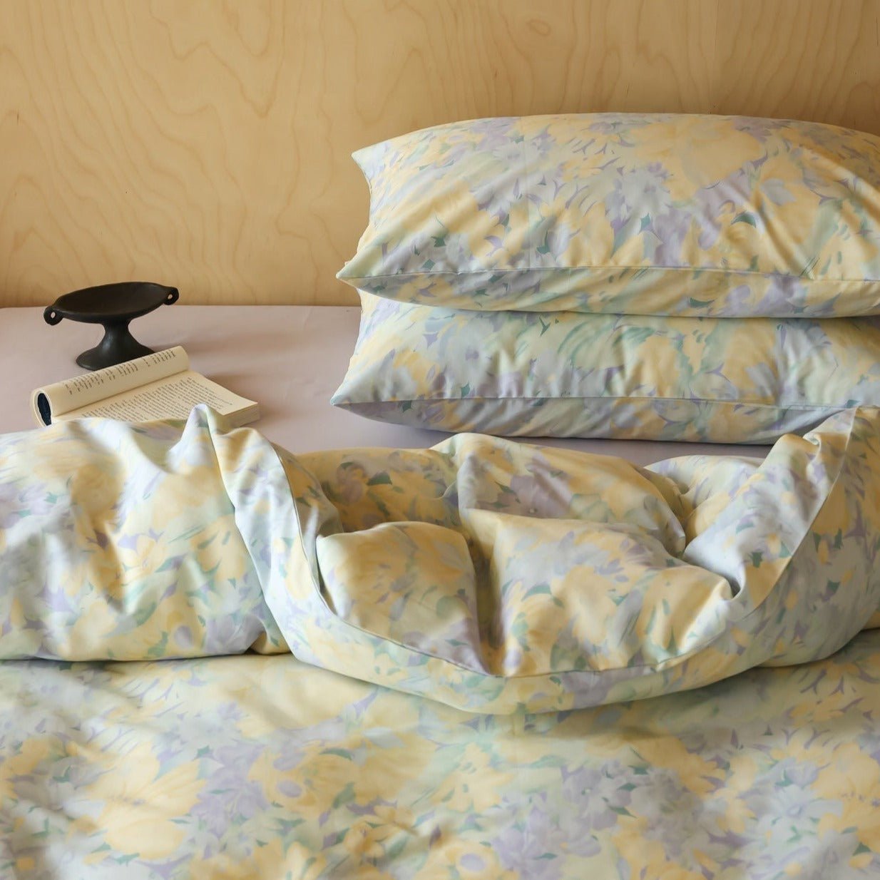 Watercolour Flower Shades Bedding Set