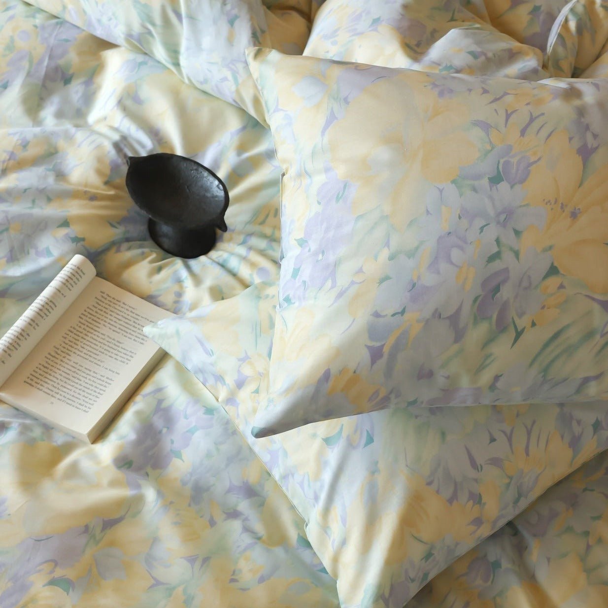 Watercolour Flower Shades Bedding Set