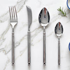 Helena Silver Luxury Stainless Steel Cutlery Set