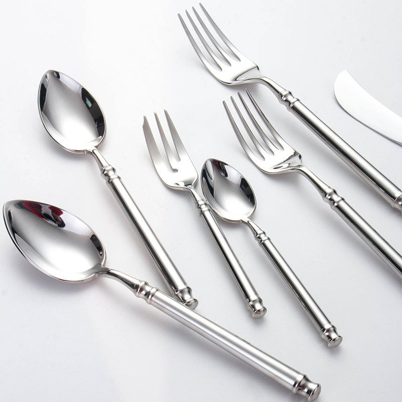 Helena Silver Luxury Stainless Steel Cutlery Set
