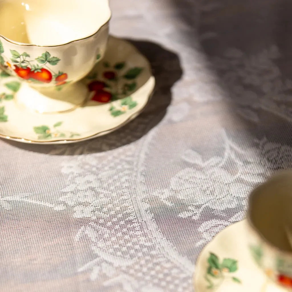 Whimsical Lace Tablecloth