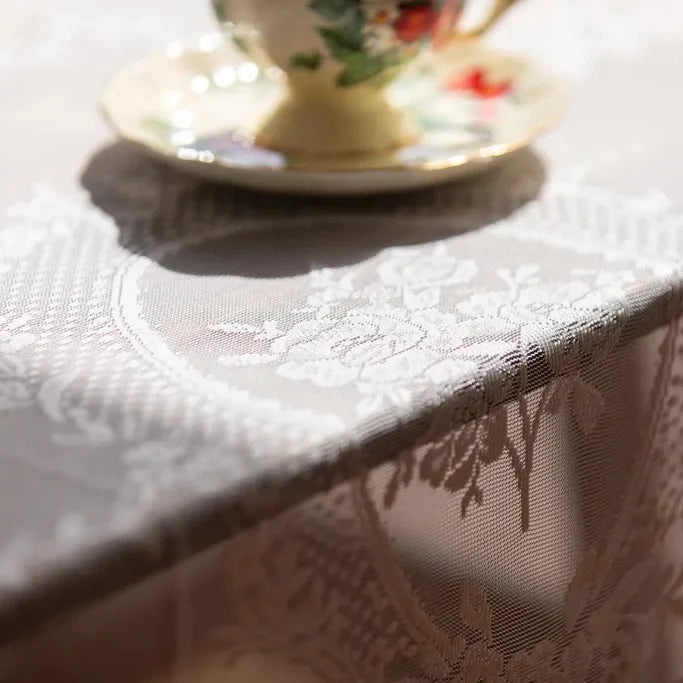 Whimsical Lace Tablecloth