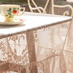 Whimsical Lace Tablecloth