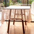 Whimsical Lace Tablecloth