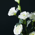 White Lisianthus Faux Flower