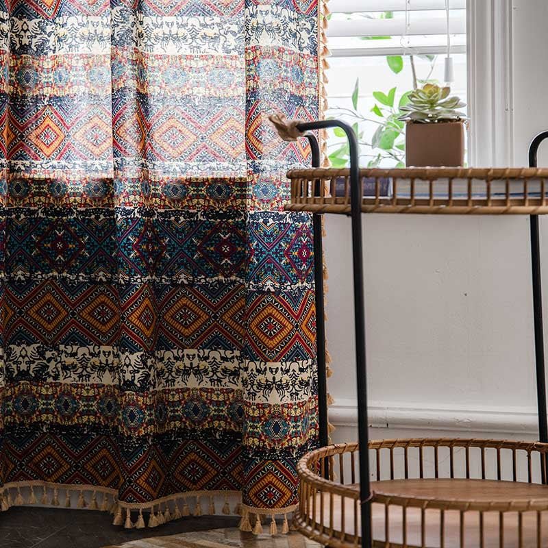 Wild Dreams Patterned Curtain