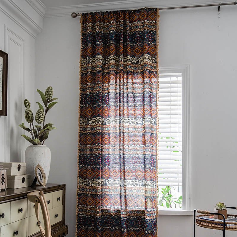 Wild Dreams Patterned Curtain