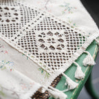 Wild Floral Lace Curtain