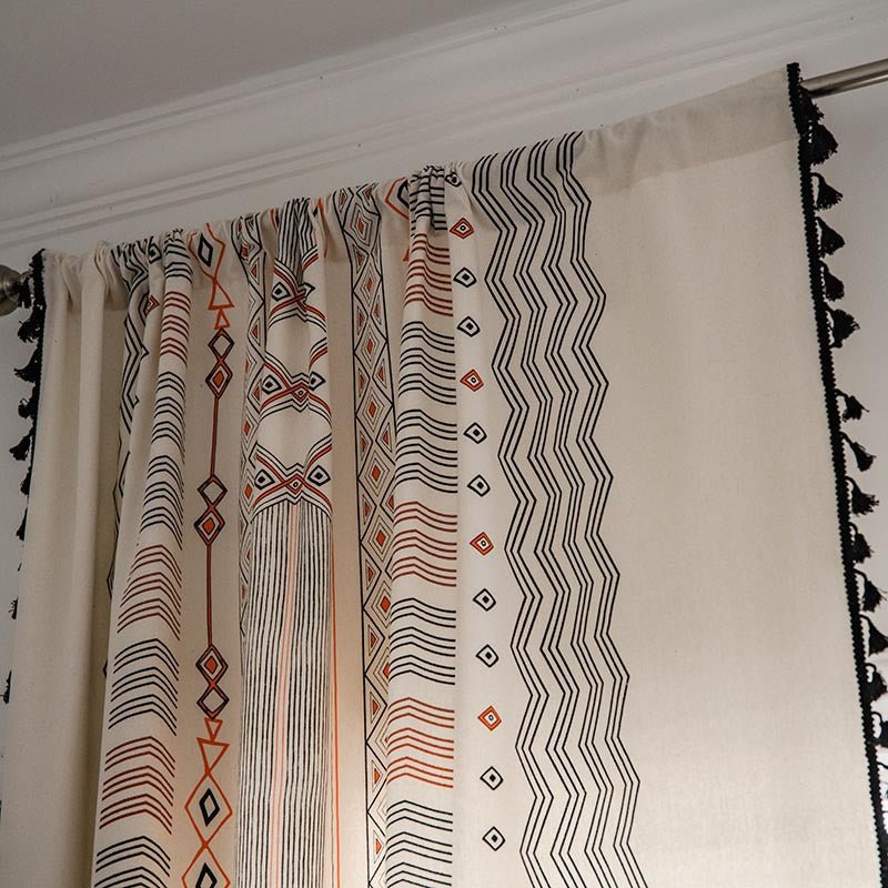 Wild Geometry Curtain