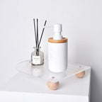 Wind Wooden Feet Acrylic Corrugated Tray