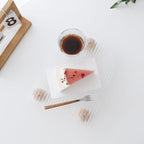Wind Wooden Feet Acrylic Corrugated Tray