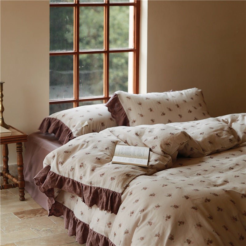 Winter Flowers Bedding Set
