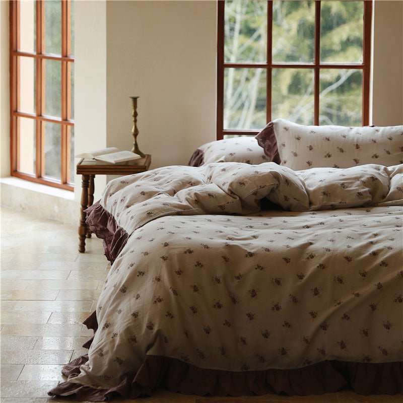 Winter Flowers Bedding Set