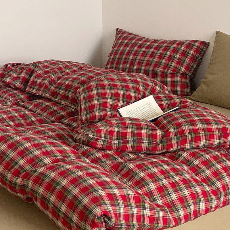 Winter Plaid Wonder Bedding