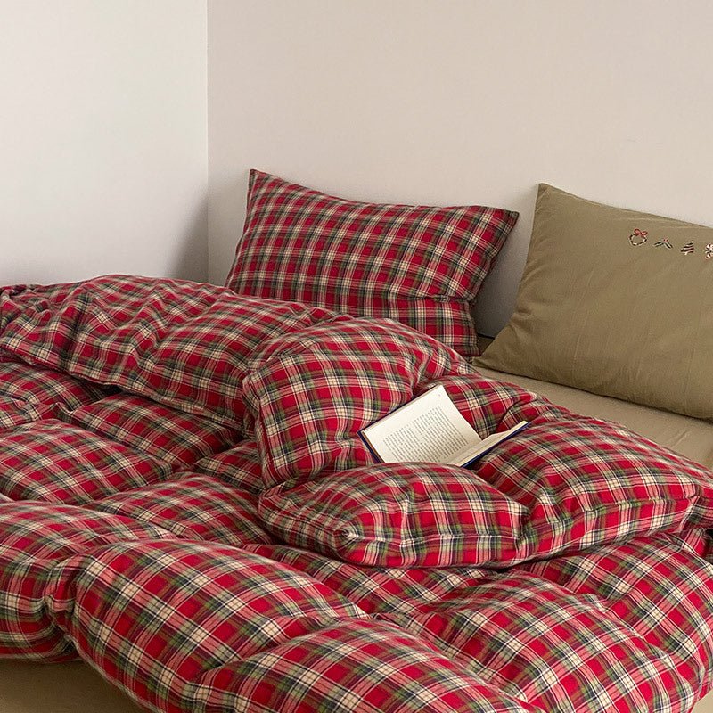 Winter Plaid Wonder Bedding