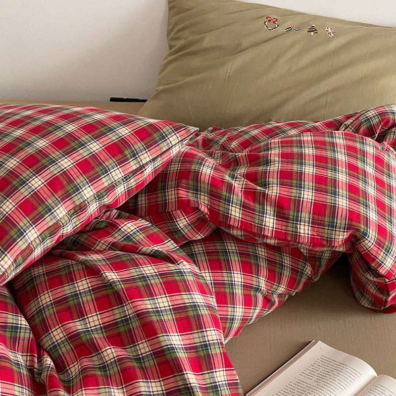 Winter Plaid Wonder Bedding