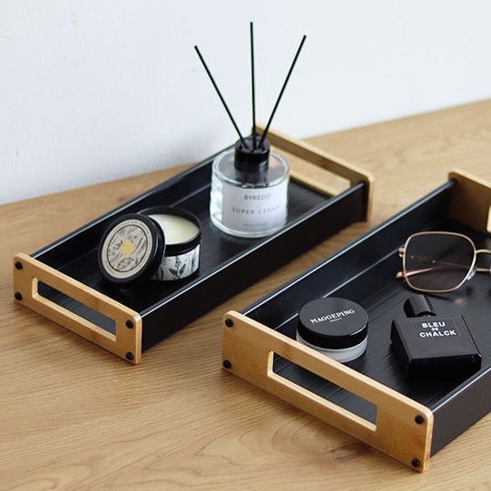 Wooden Handle Tray