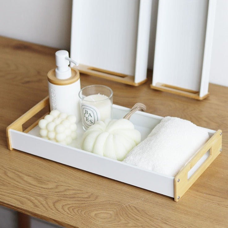 Wooden Handle Tray