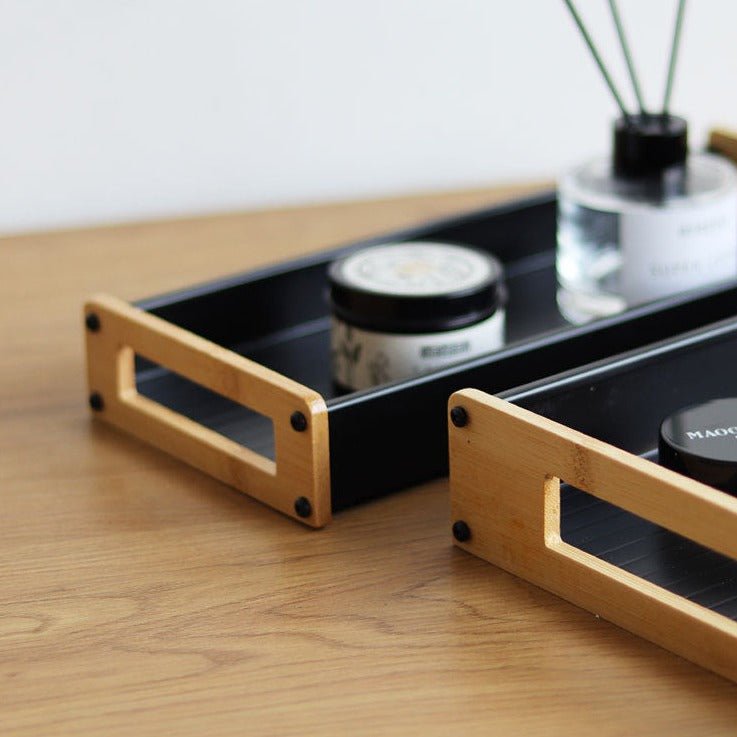 Wooden Handle Tray